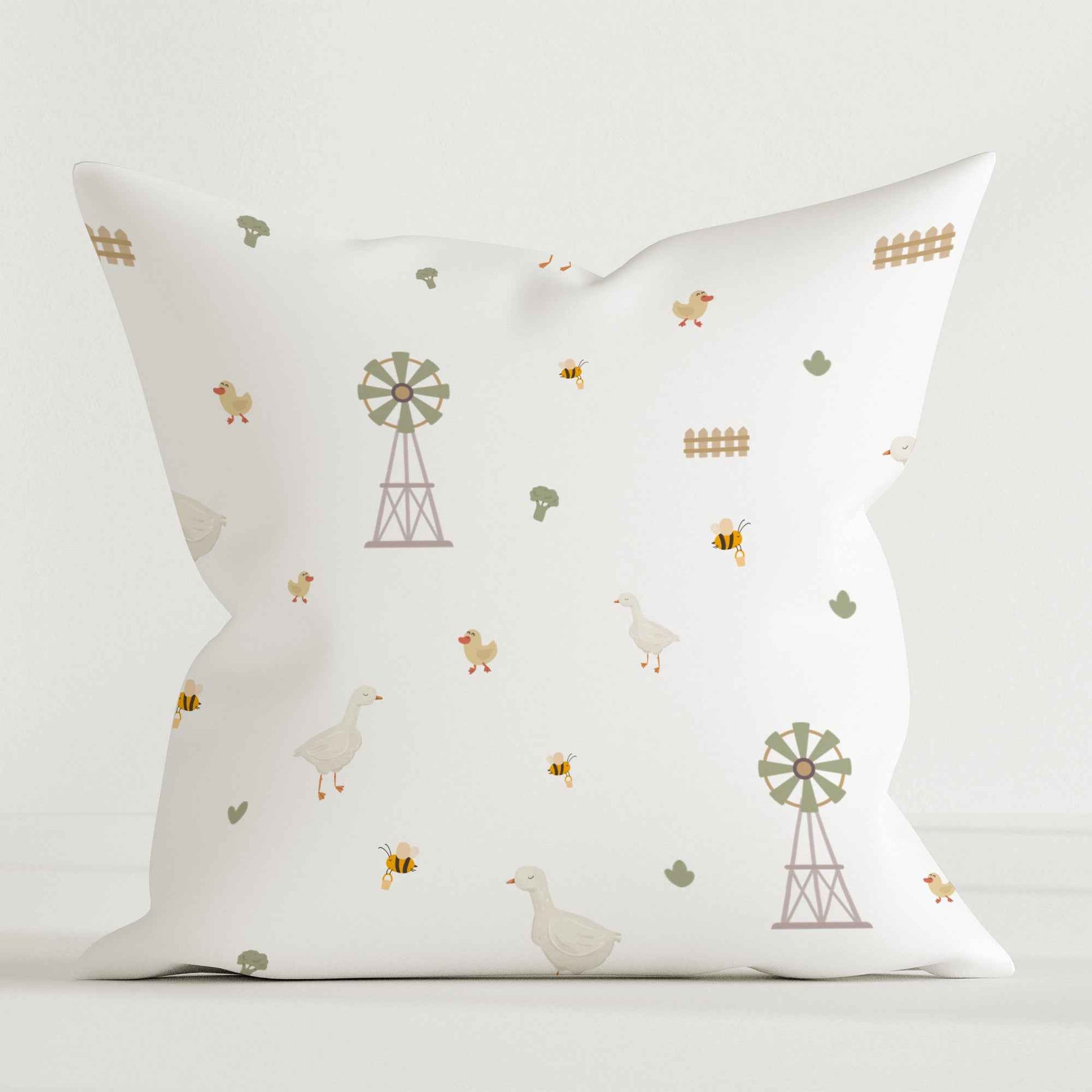 "Gänselein" Premium Dekokissen