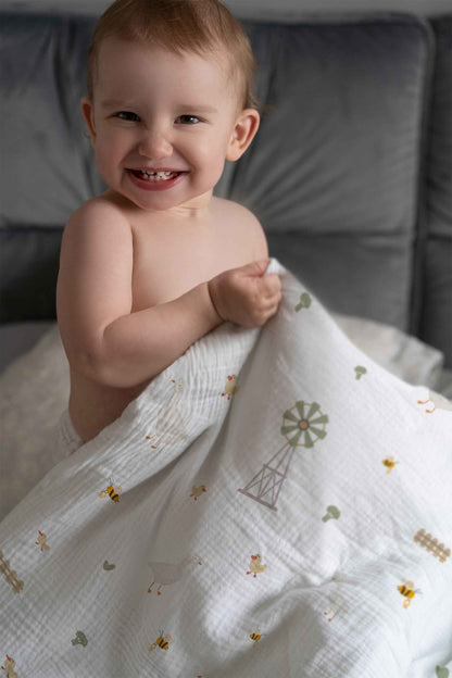 "Gänselein" Premium Kinderbettwäsche