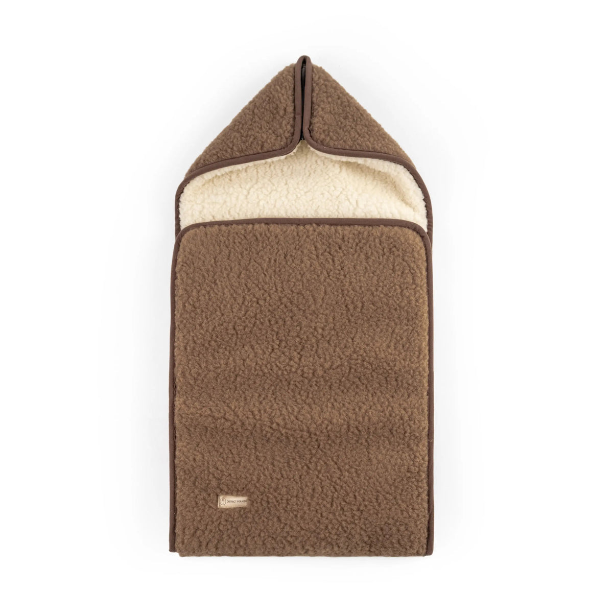 Winter footmuff/sleeping bag made of merino wool – for baby baths &amp; strollers