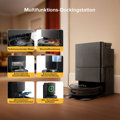 Roborock Qrevo S5V Saugroboter mit Multifunktions-Dockingstation