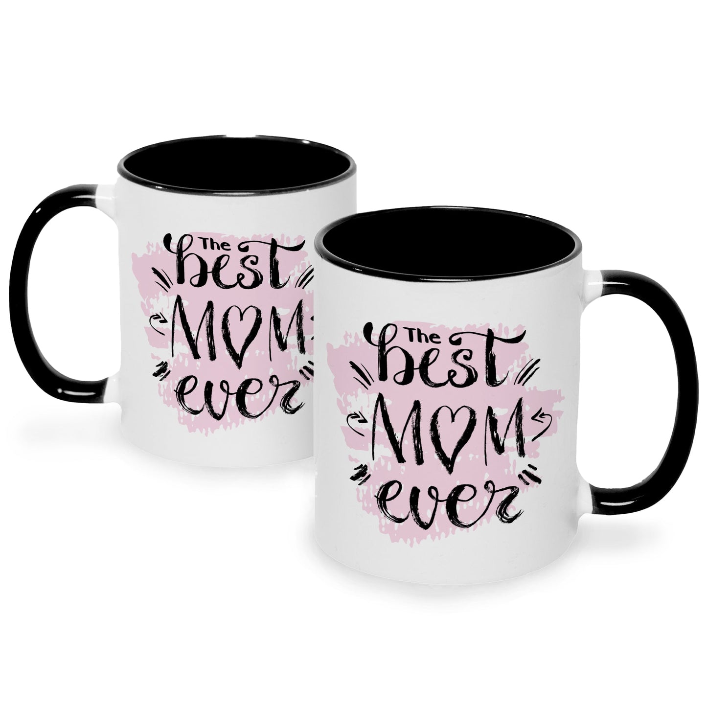 Bedruckte Tasse mit Spruch The best Mom ever