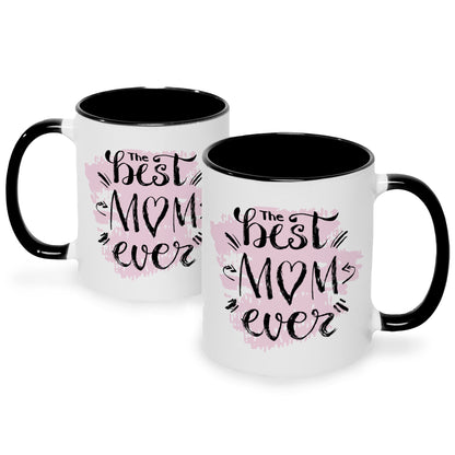 Bedruckte Tasse mit Spruch The best Mom ever