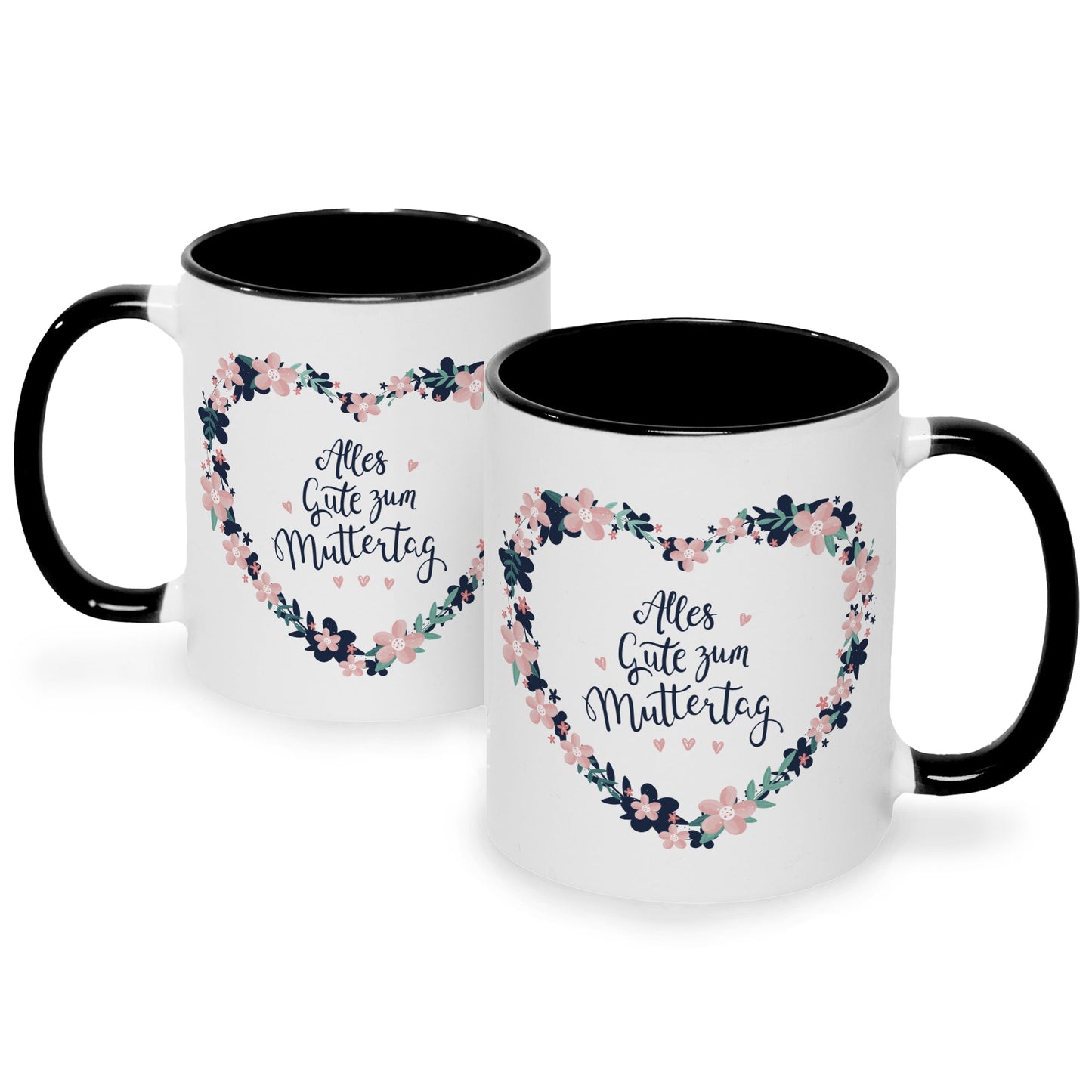 Bedruckte Tasse mit Spruch Alles gute zum Muttertag