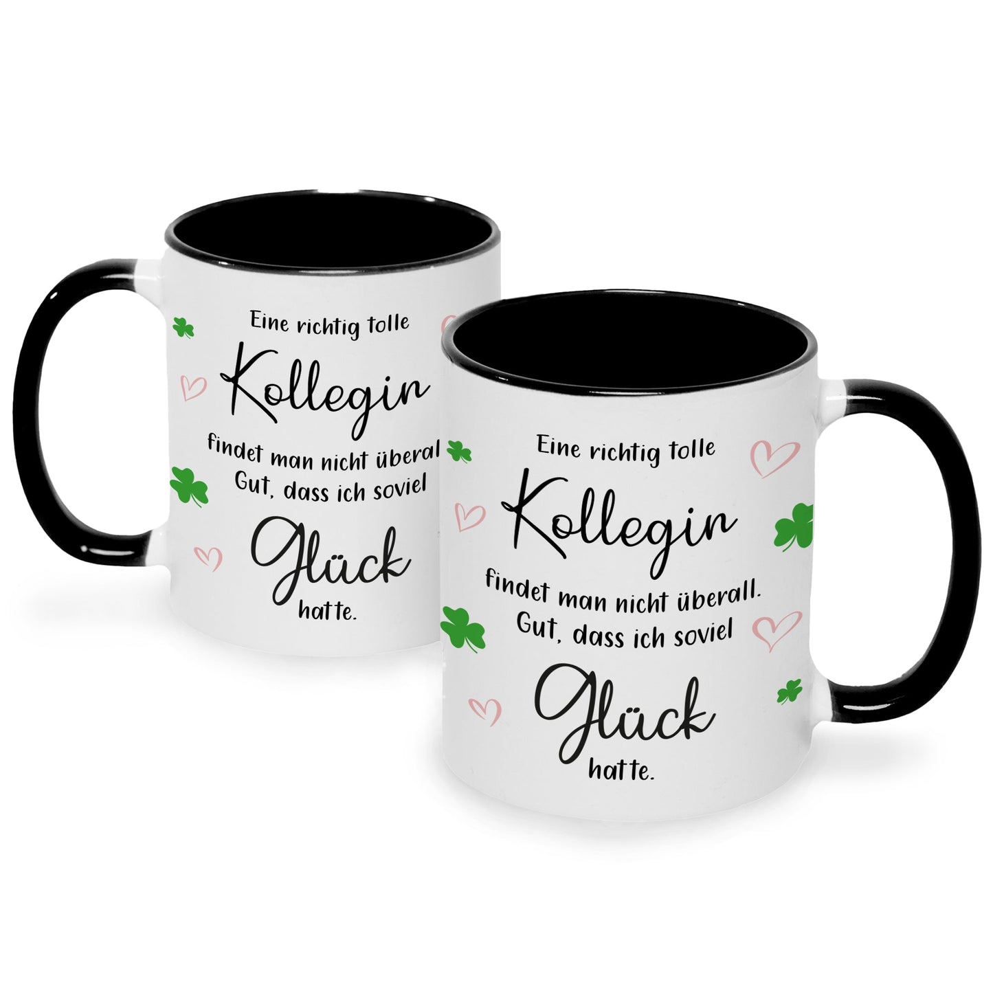 Bedruckte Tasse mit Spruch Tolle Kollegin