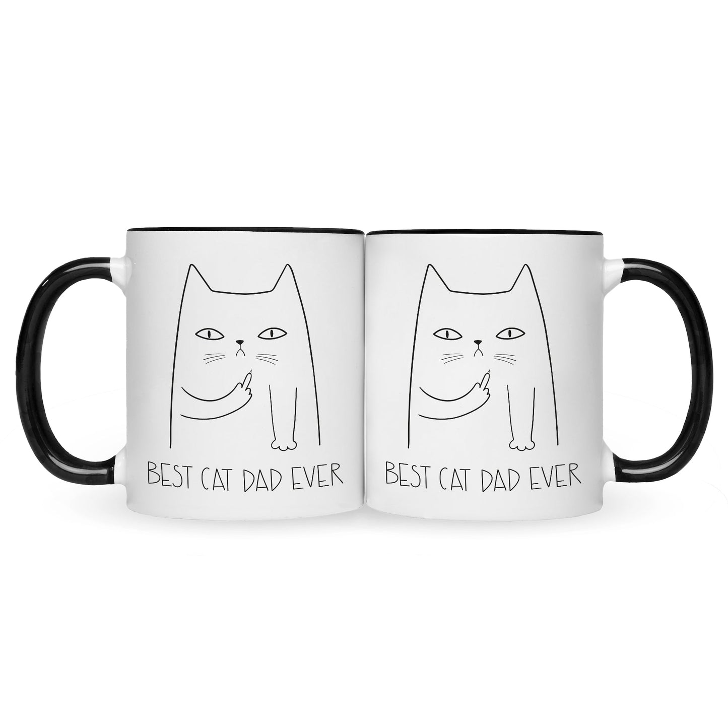 Bedruckte Tasse Best Cat Parent Ever