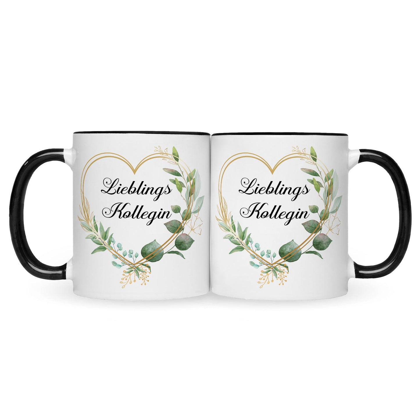 Bedruckte Tasse mit Spruch Lieblingskollegin