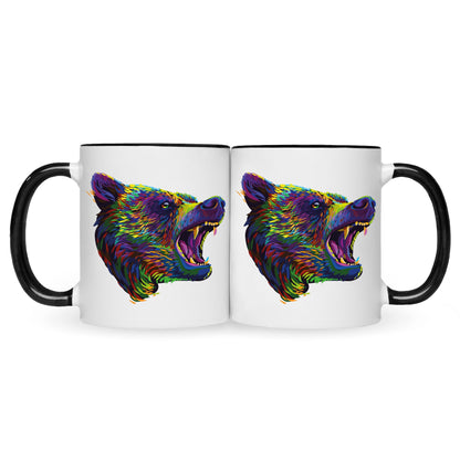 Bedruckte Tasse Bunter Bär