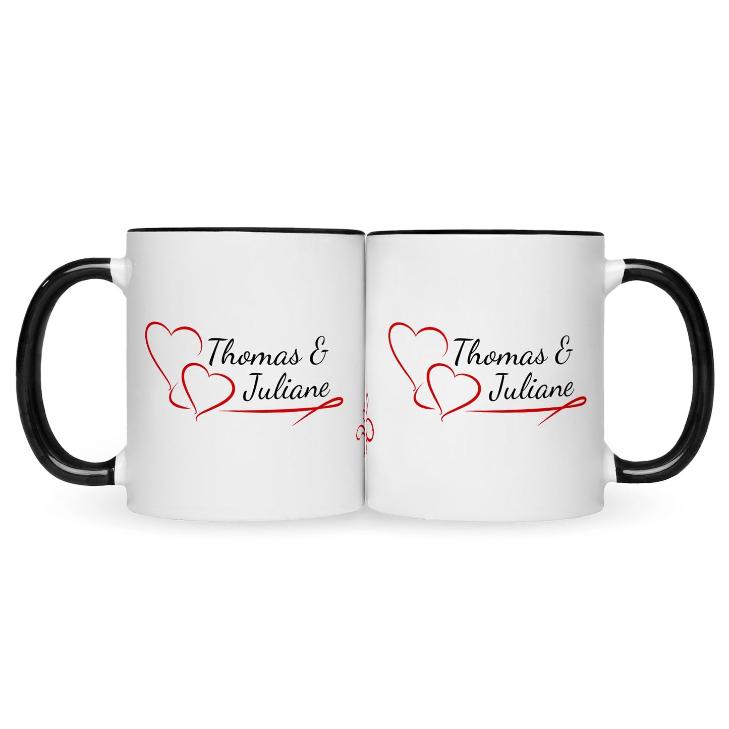 Bedruckte Tasse im Pärchen Design