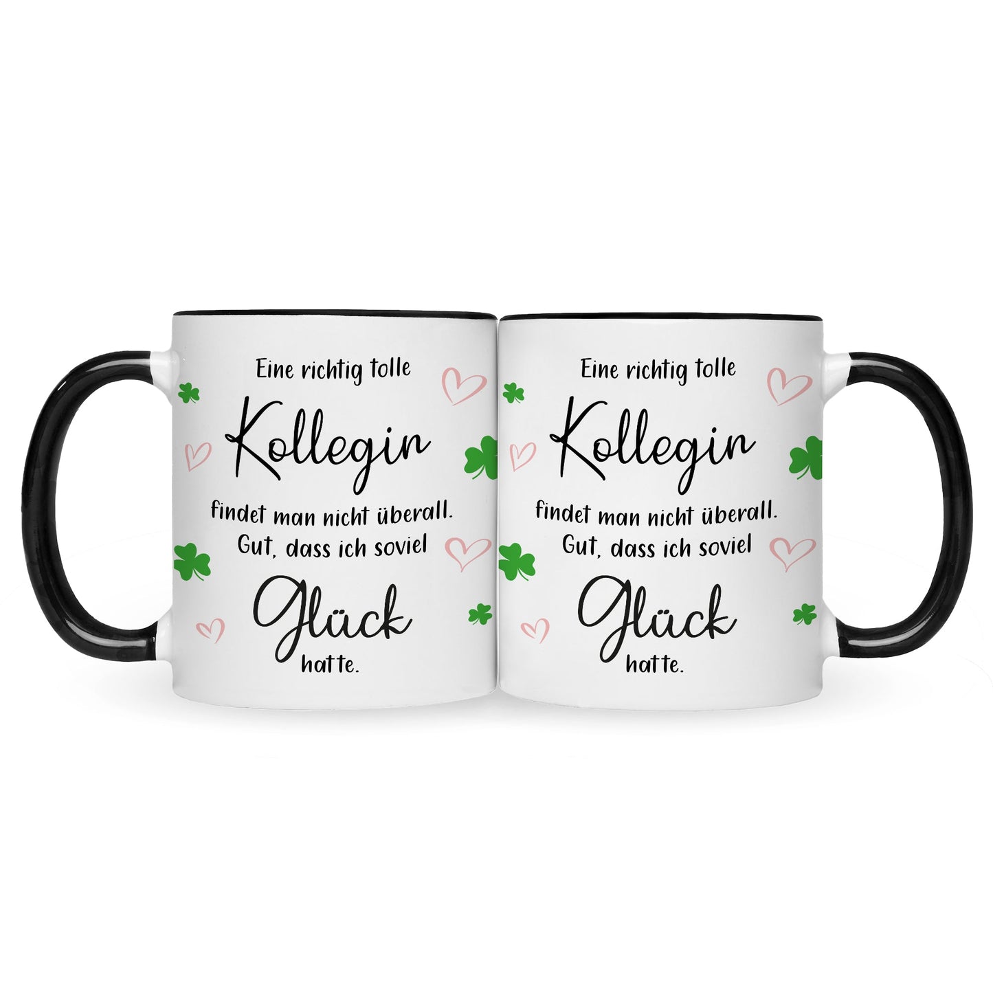 Bedruckte Tasse mit Spruch Tolle Kollegin