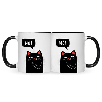 Bedruckte Tasse mit Spruch NÖ!
