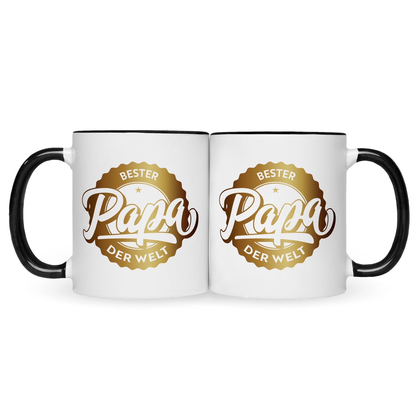 Bedruckte Tasse mit Spruch Bester Papa der Welt