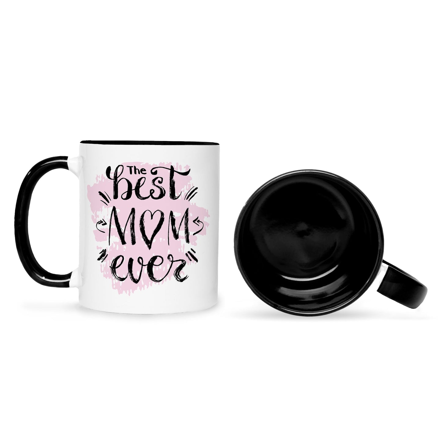 Bedruckte Tasse mit Spruch The best Mom ever
