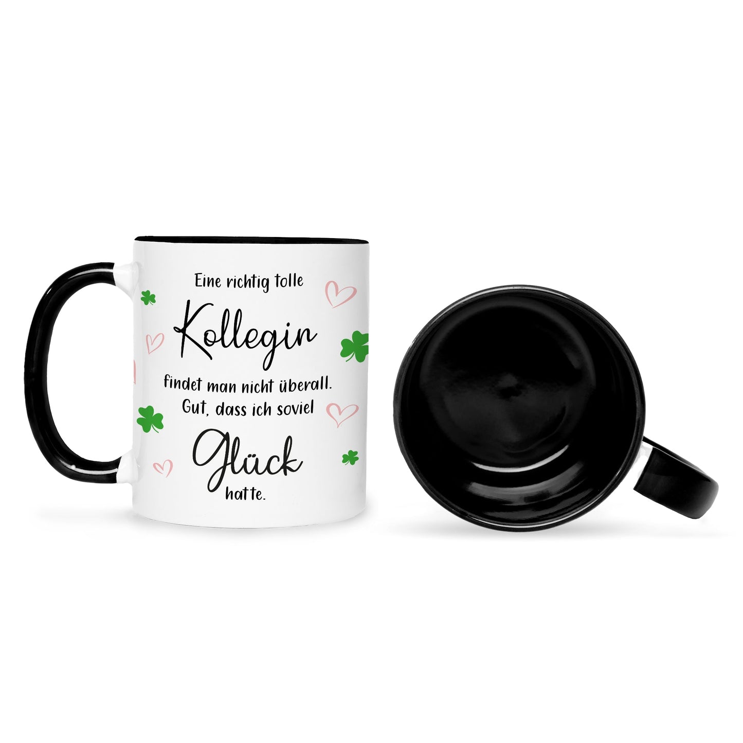 Bedruckte Tasse mit Spruch Tolle Kollegin