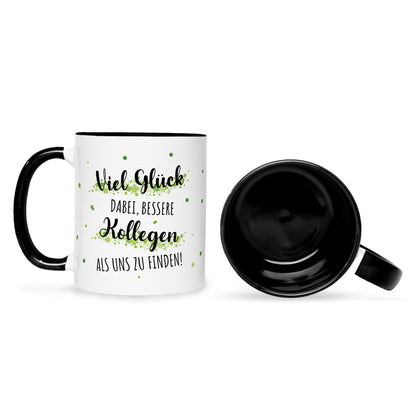 Bedruckte Tasse mit Spruch Bessere Kollegen