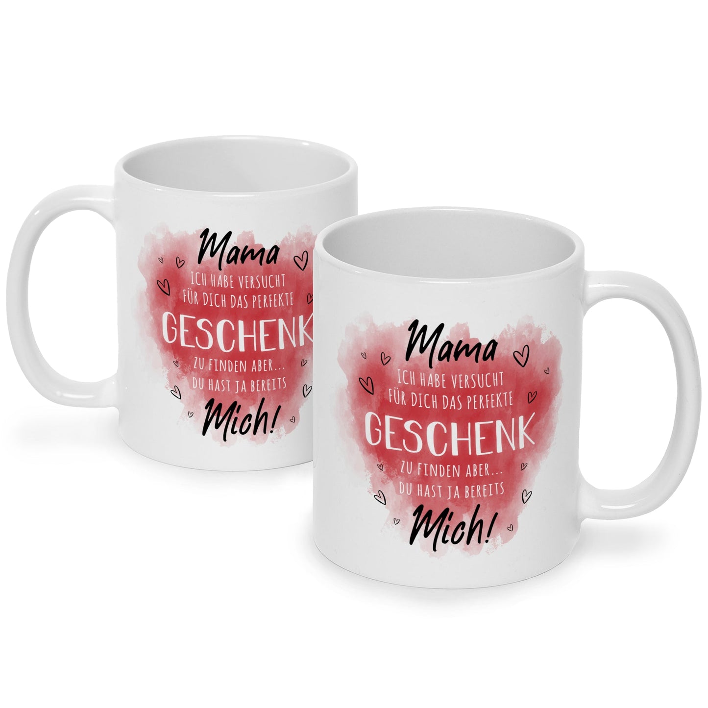Bedruckte Tasse mit Spruch Geschenk für Mama