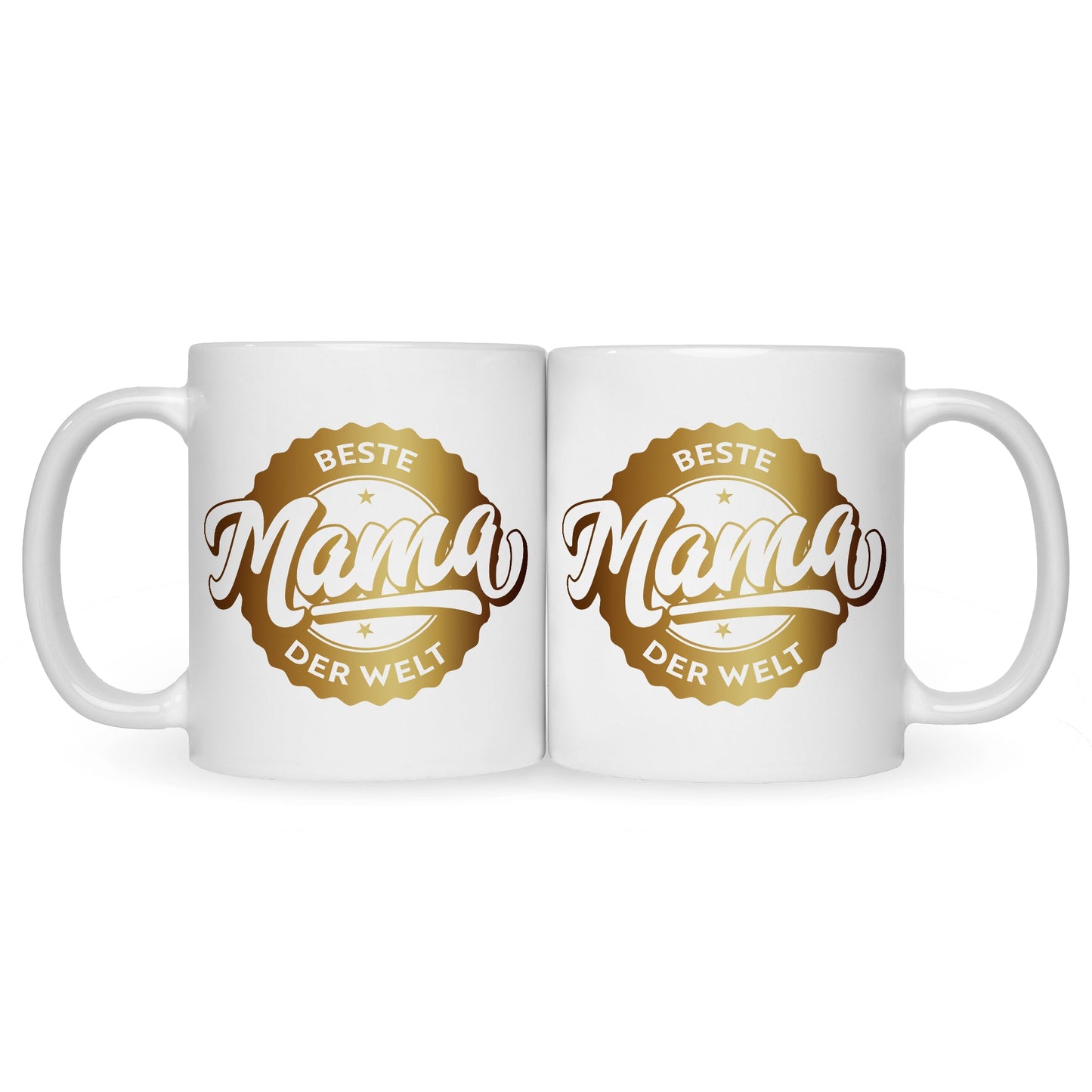 Bedruckte Tasse mit Spruch Beste Mama der Welt