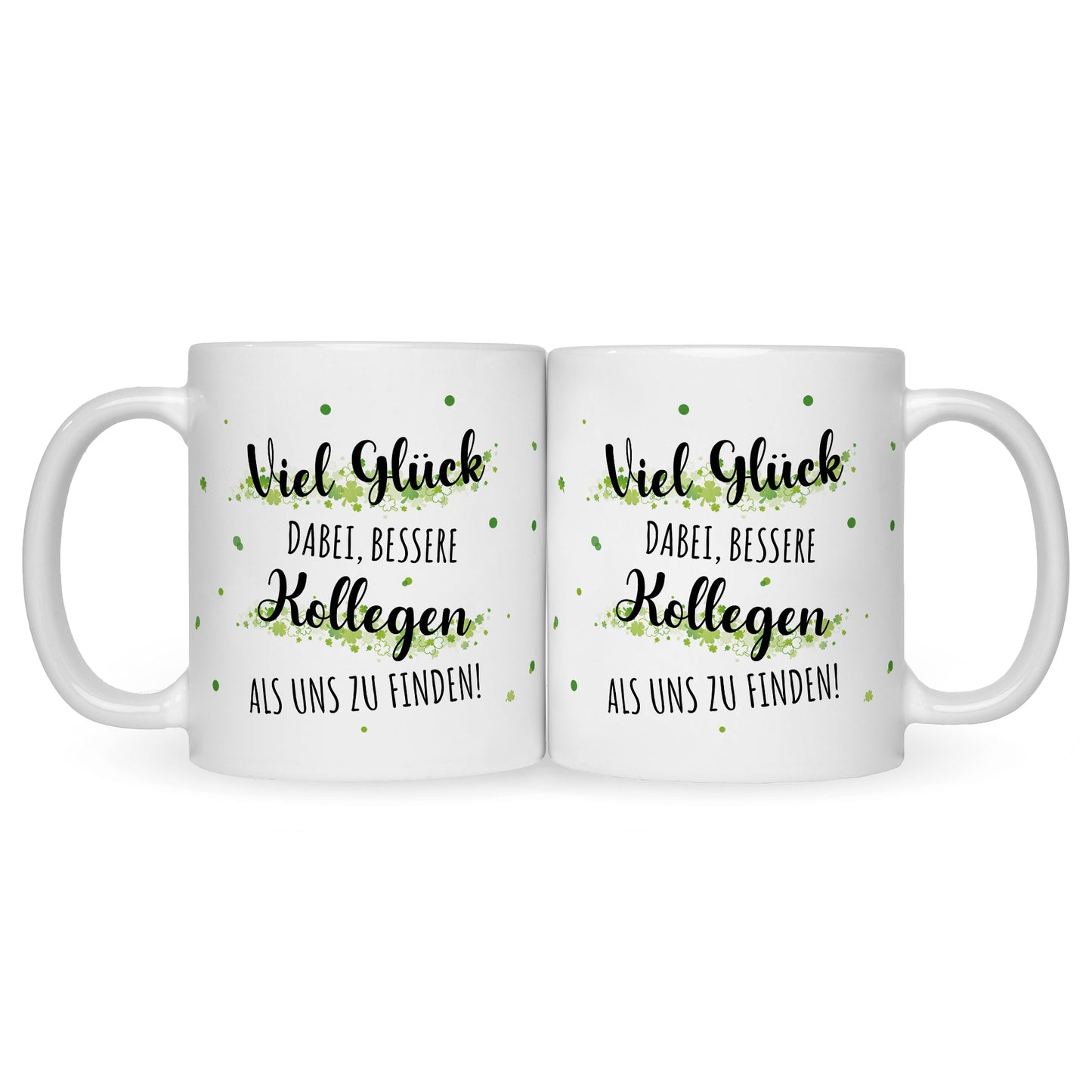 Bedruckte Tasse mit Spruch Bessere Kollegen