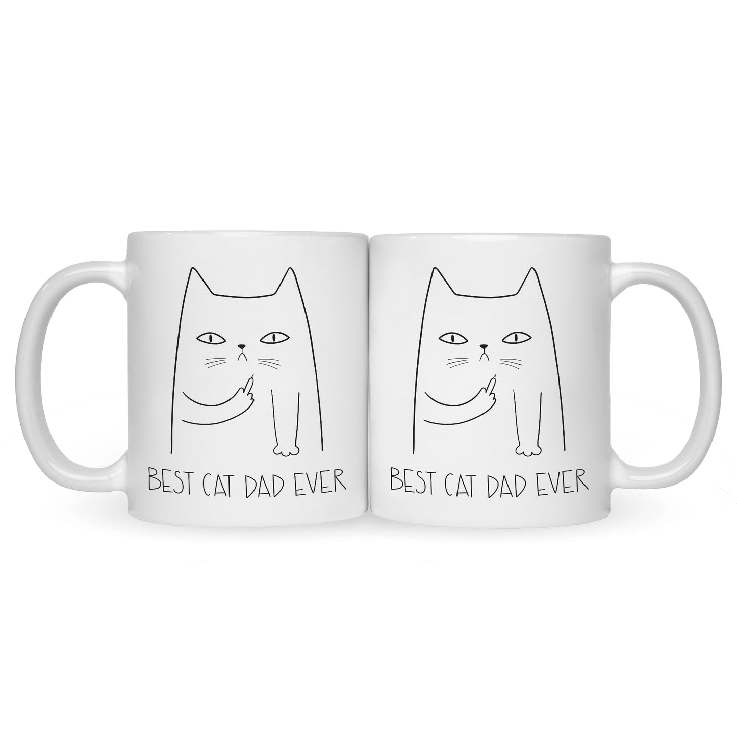 Bedruckte Tasse Best Cat Parent Ever