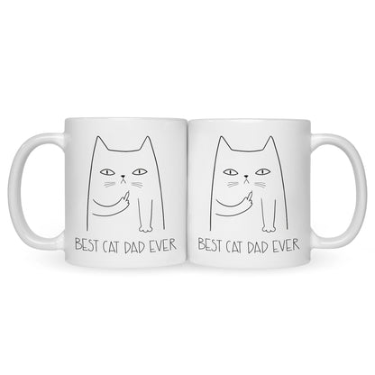 Bedruckte Tasse Best Cat Parent Ever