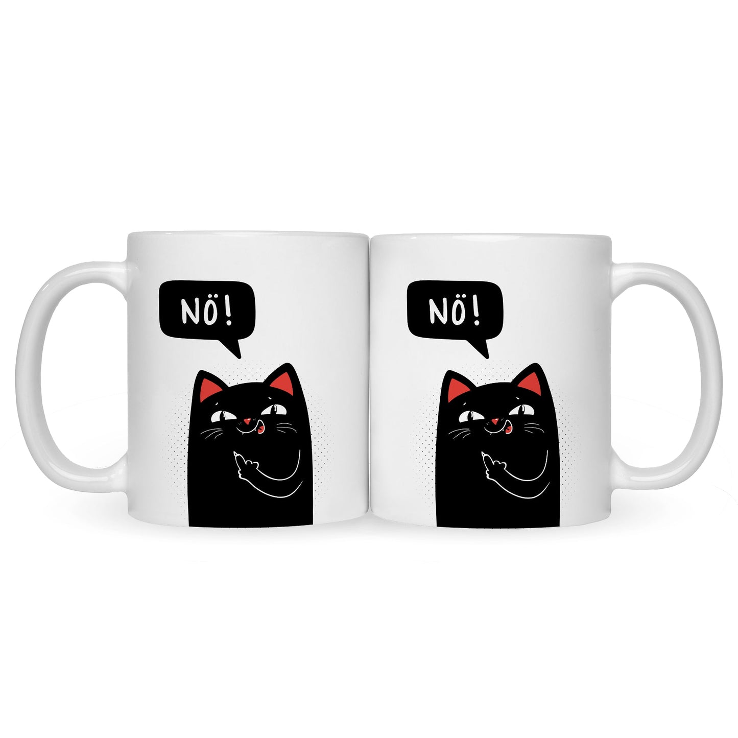 Bedruckte Tasse mit Spruch NÖ!