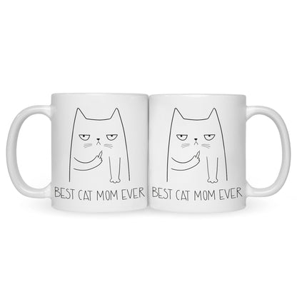 Bedruckte Tasse Best Cat Parent Ever