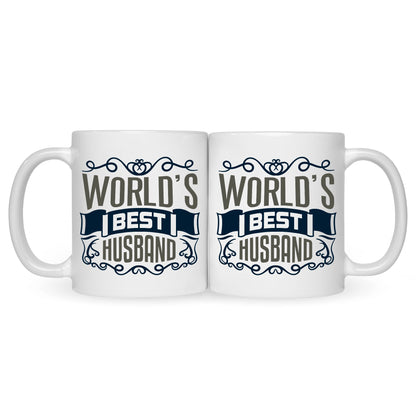 Bedruckte Tasse World's Best Husband