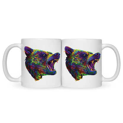 Bedruckte Tasse Bunter Bär