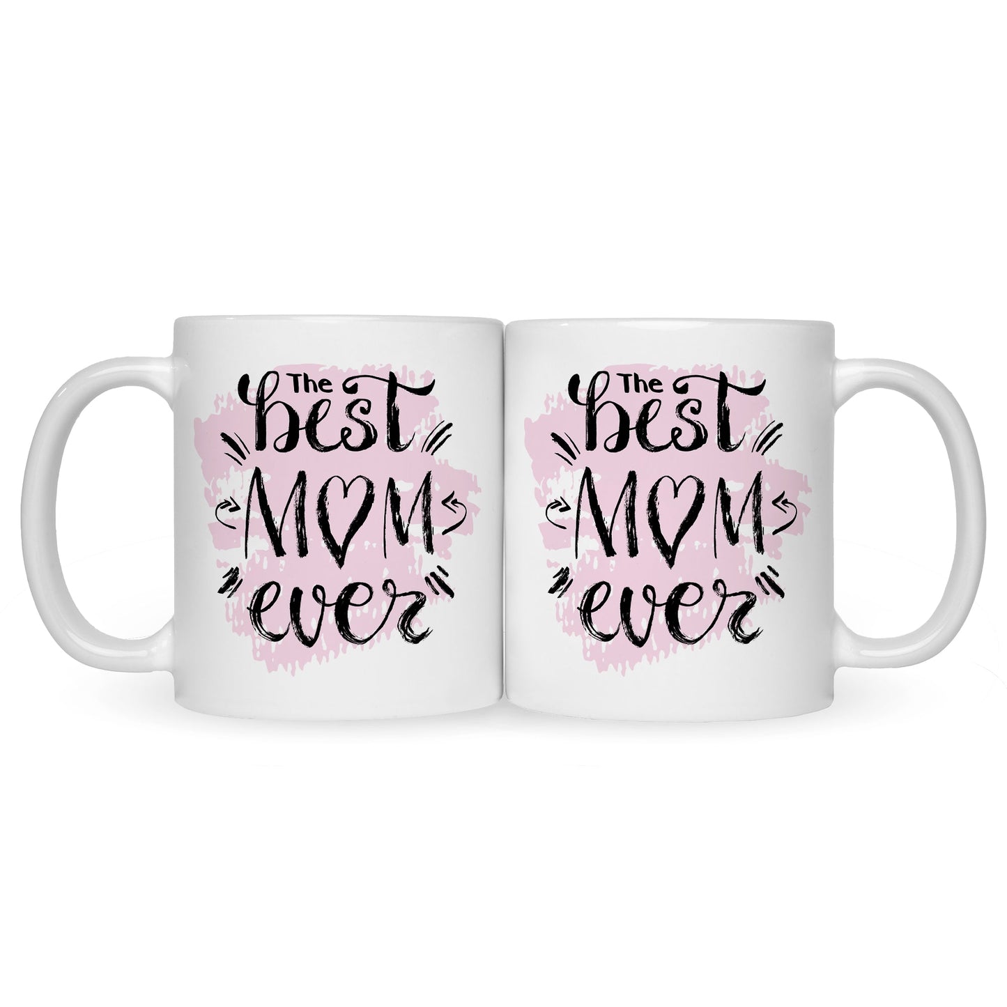 Bedruckte Tasse mit Spruch The best Mom ever
