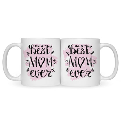 Bedruckte Tasse mit Spruch The best Mom ever