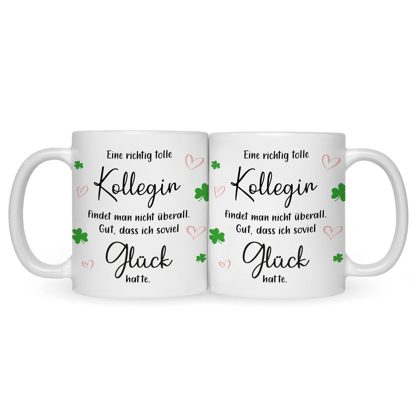 Bedruckte Tasse mit Spruch Tolle Kollegin