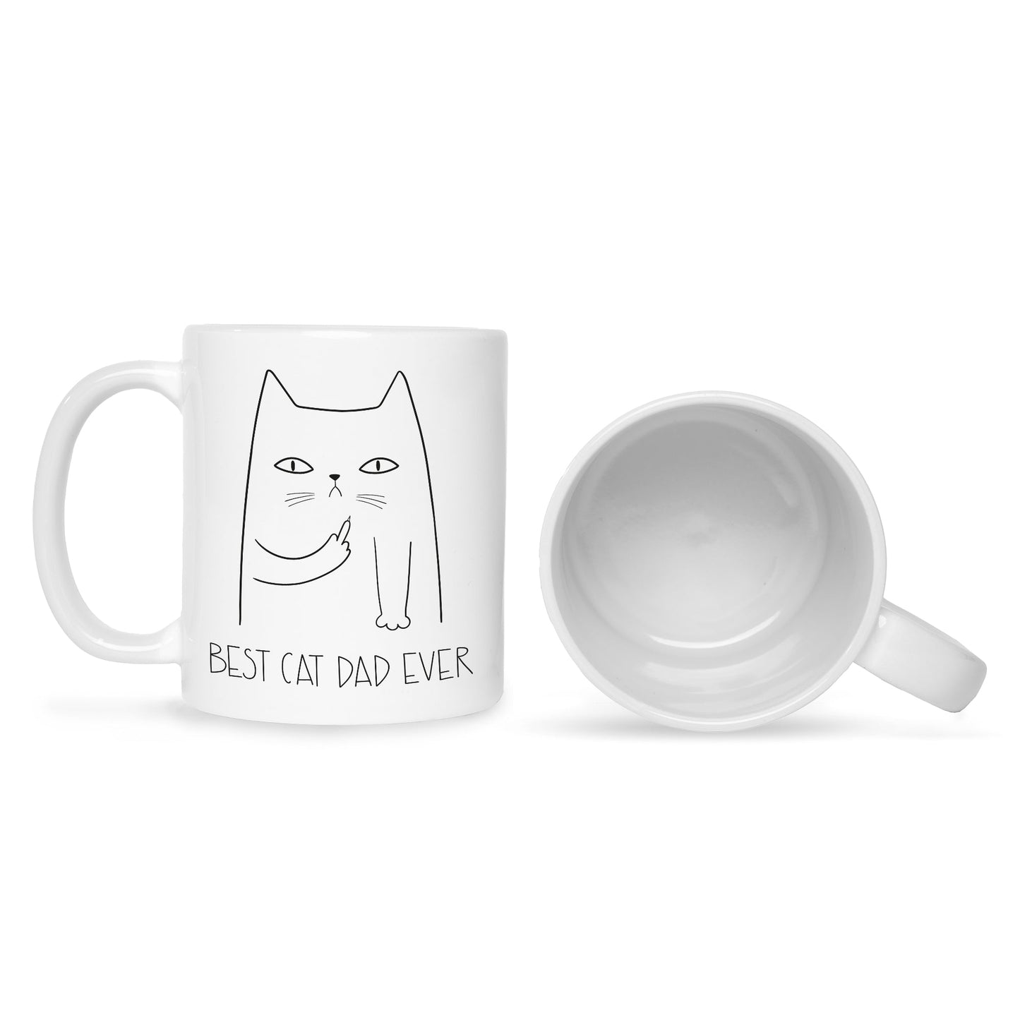 Bedruckte Tasse Best Cat Parent Ever