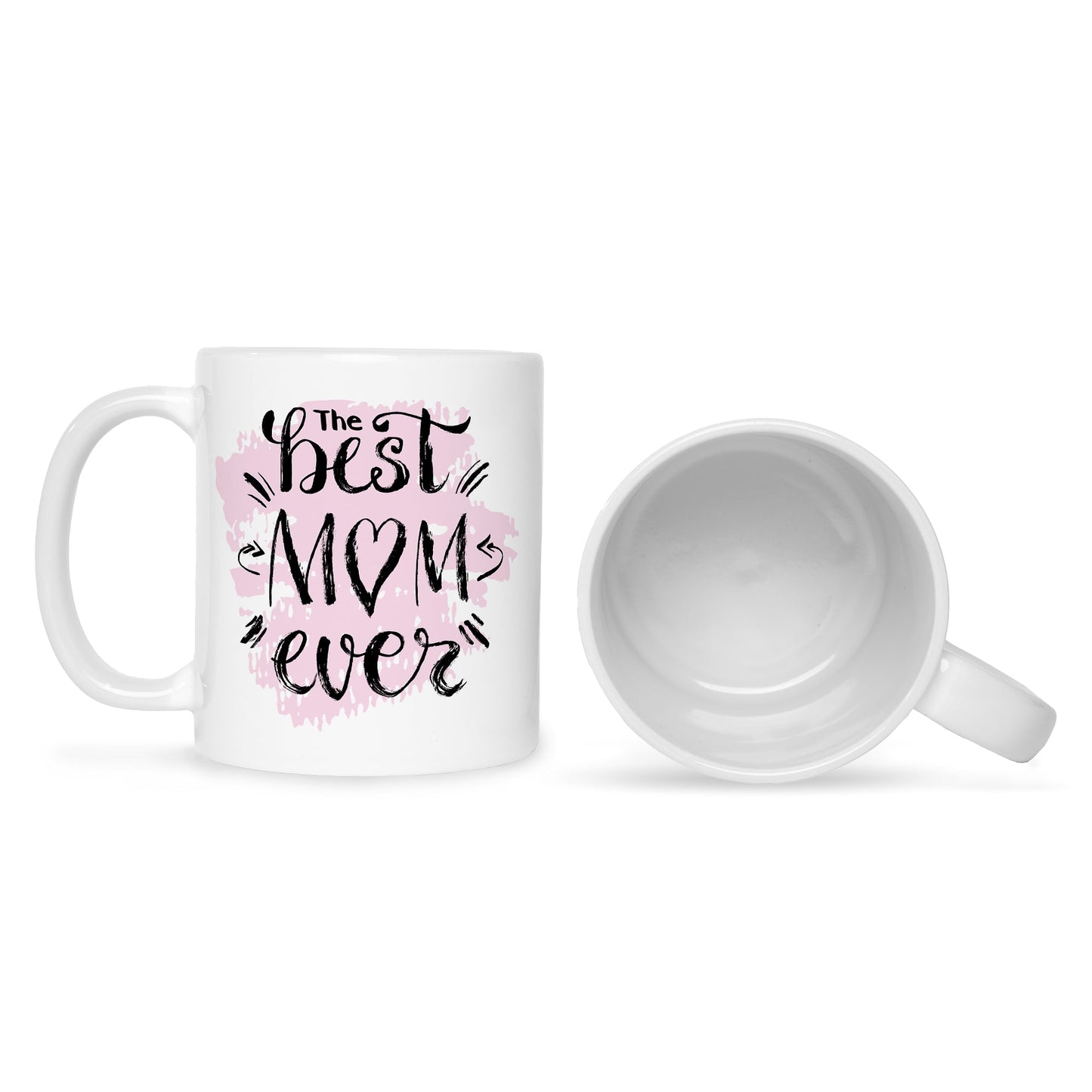 Bedruckte Tasse mit Spruch The best Mom ever