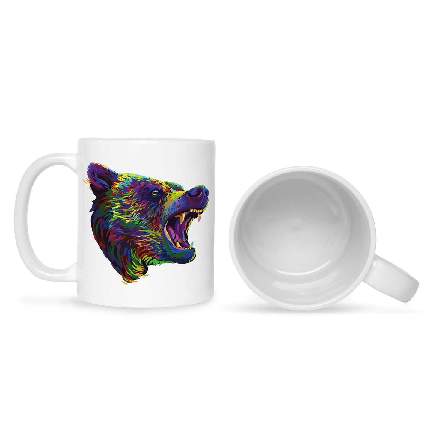Bedruckte Tasse Bunter Bär
