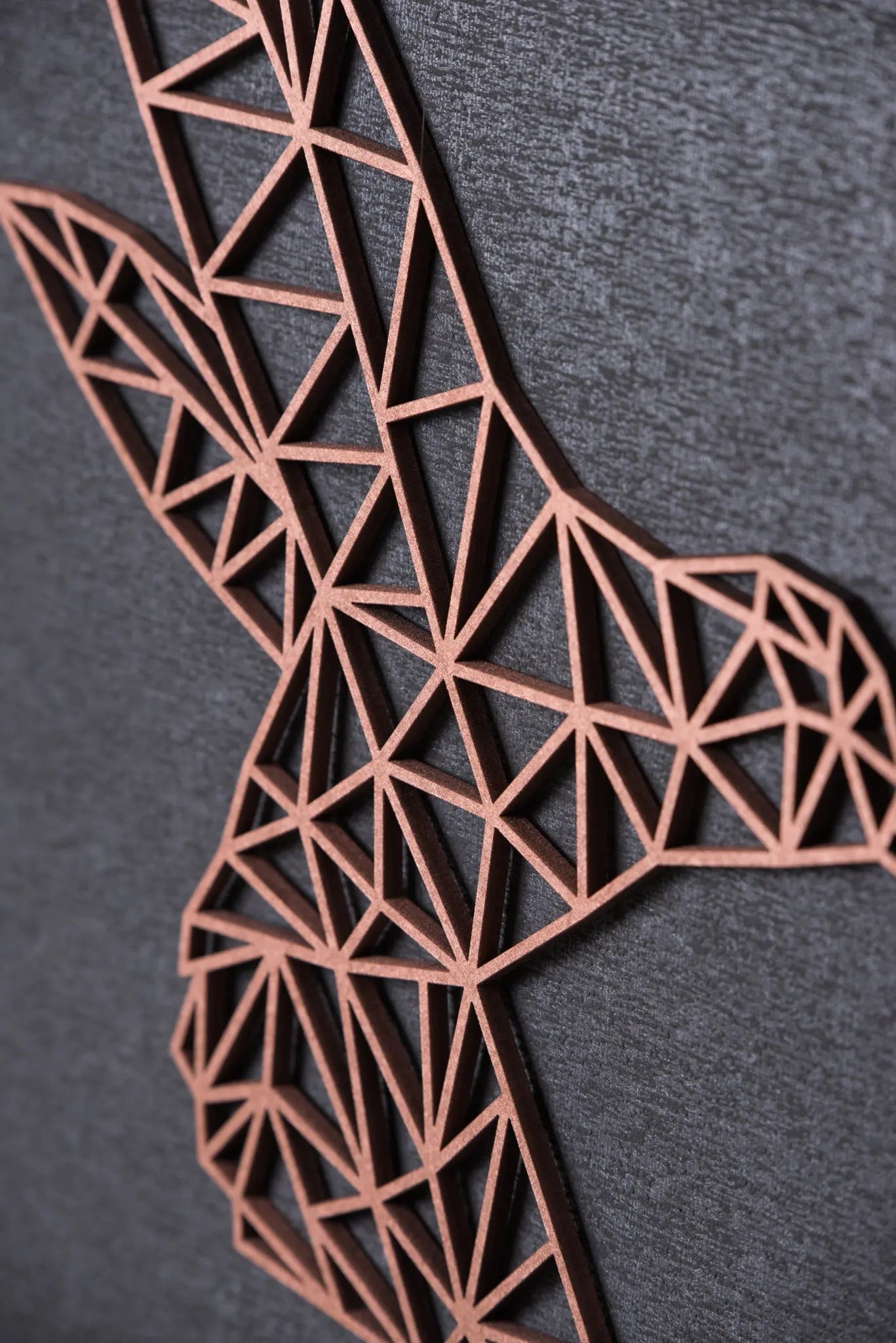 Origami Kolibri aus Holz -