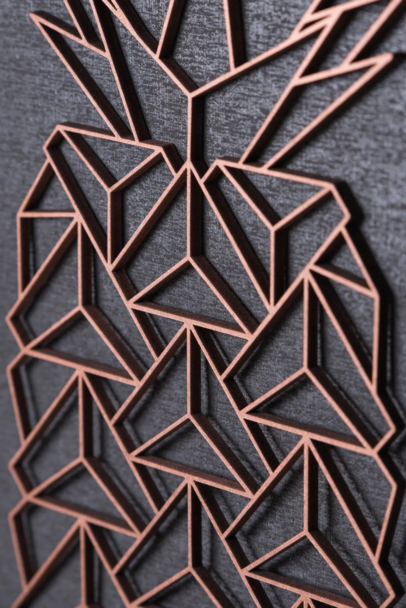 Origami Ananas V2 aus Holz -