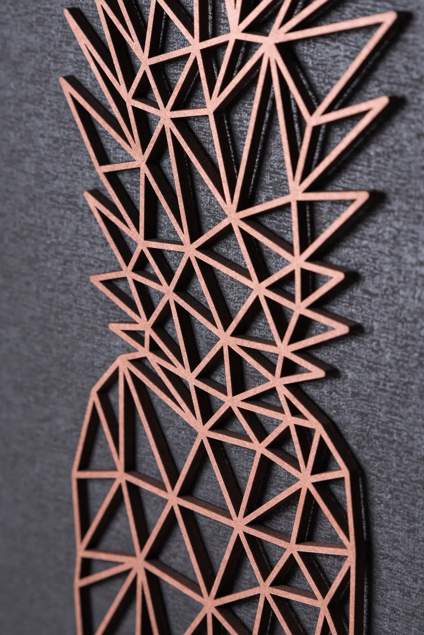 Origami Ananas aus Holz