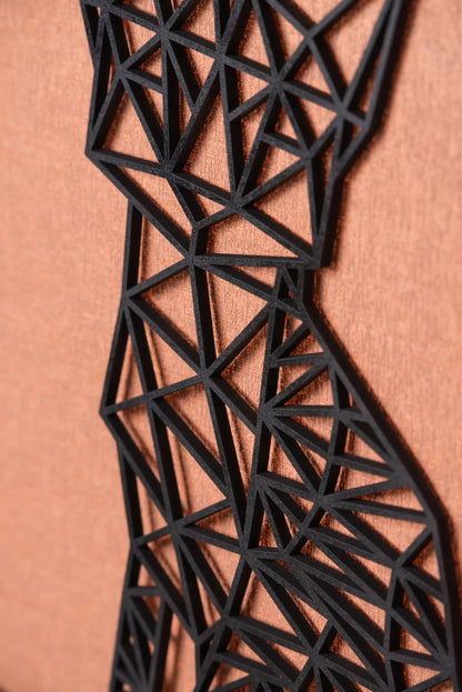 Origami Fuchs aus Holz -