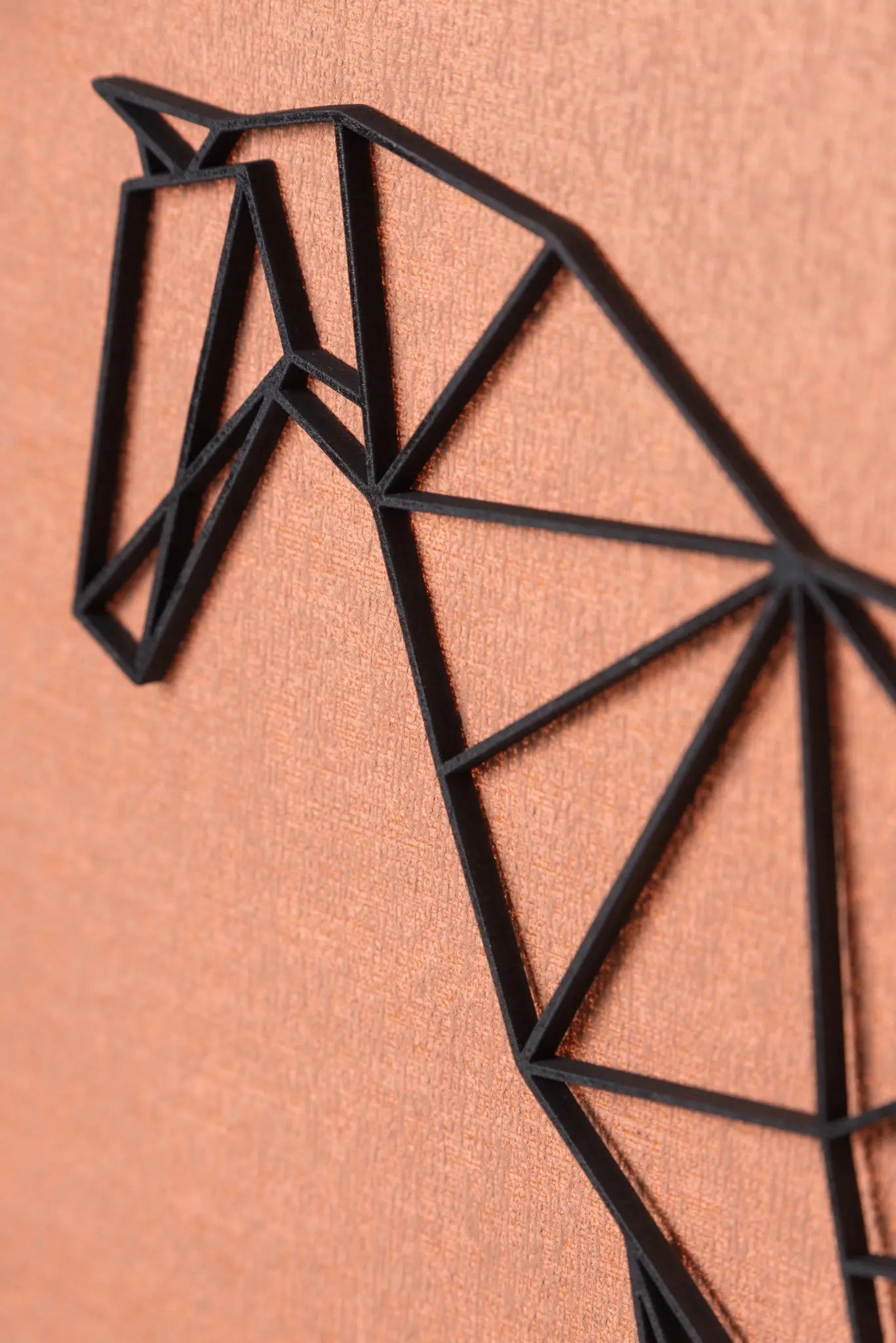 Origami Pferd aus Holz -