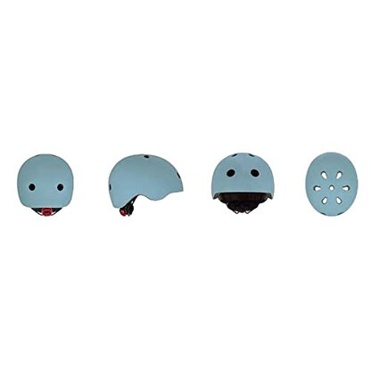 Scoot and Ride Babyhelm mit verstellbaren Trägern, Mattes Finish, Größen XXS, inklusive LED-Sicherheitslicht und weicher Fleece-Polsterung für zusätzlichen Schutz