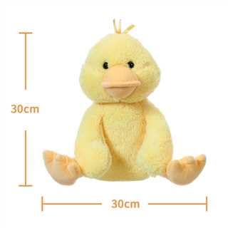 Apricot Lamb Cuddly Toy Velvet Duck 23 cm - Plush Toy Plush Toy for Children and Baby - Fluffy Stuffed Toy for Playing, Gift & Cuddling - Cosy Cuddly Toy - Duck