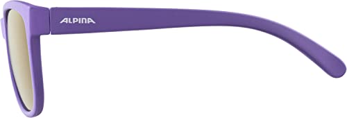 ALPINA LUZY - Verspiegelte und Bruchsichere Sonnenbrille für Kinder, ideal für Alltag und Outdoor, mit UV-A-, B- & -C-Schutz