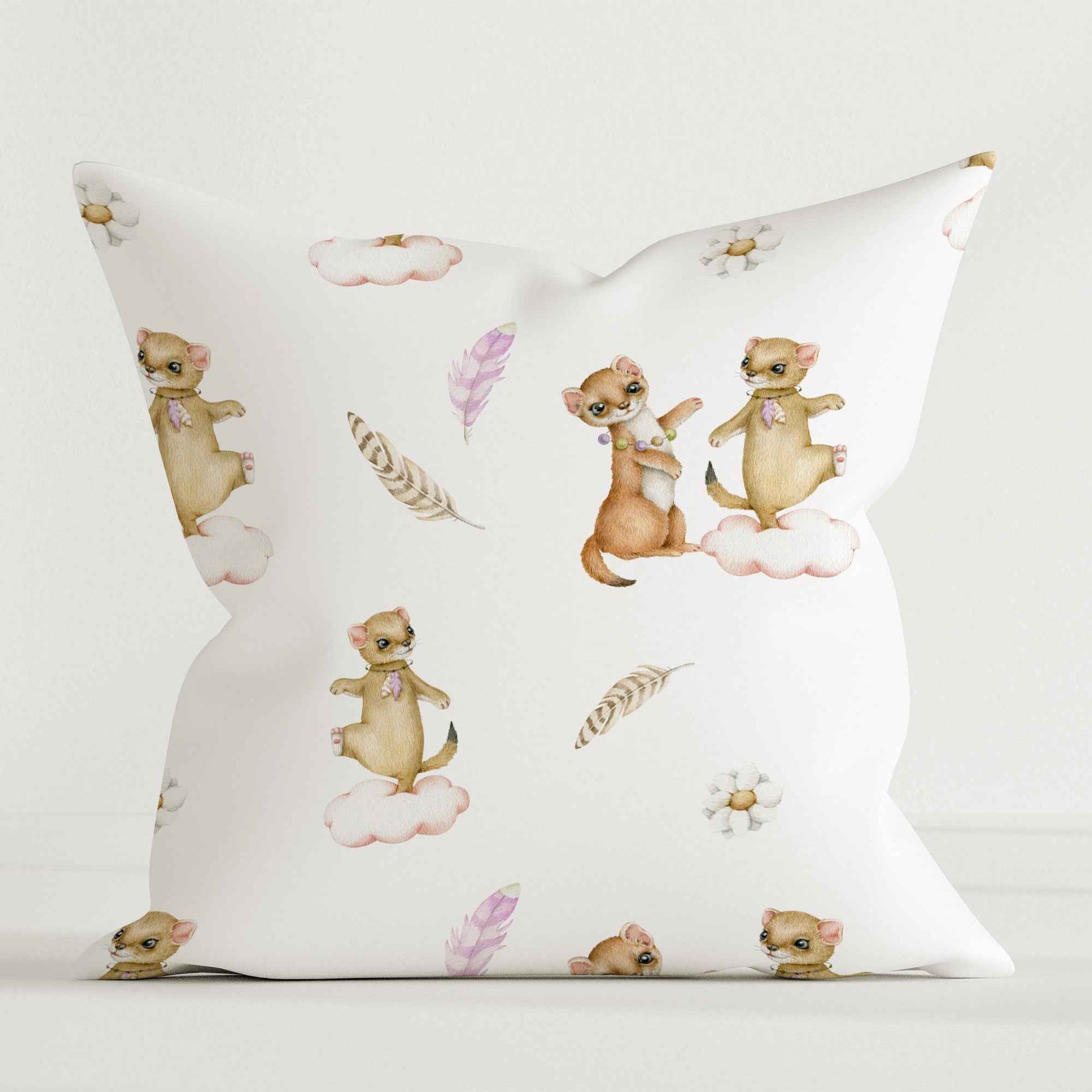 "Erdmännchen" Kinder Dekokissen