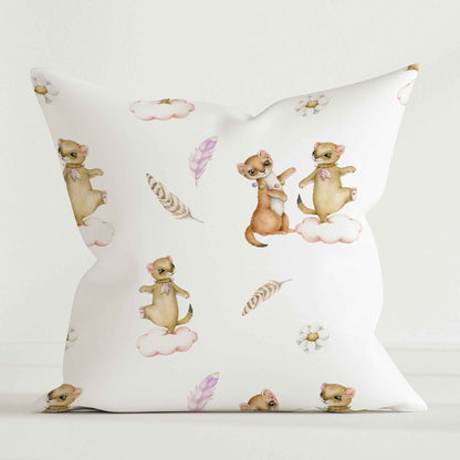 "Erdmännchen" Kinder Dekokissen