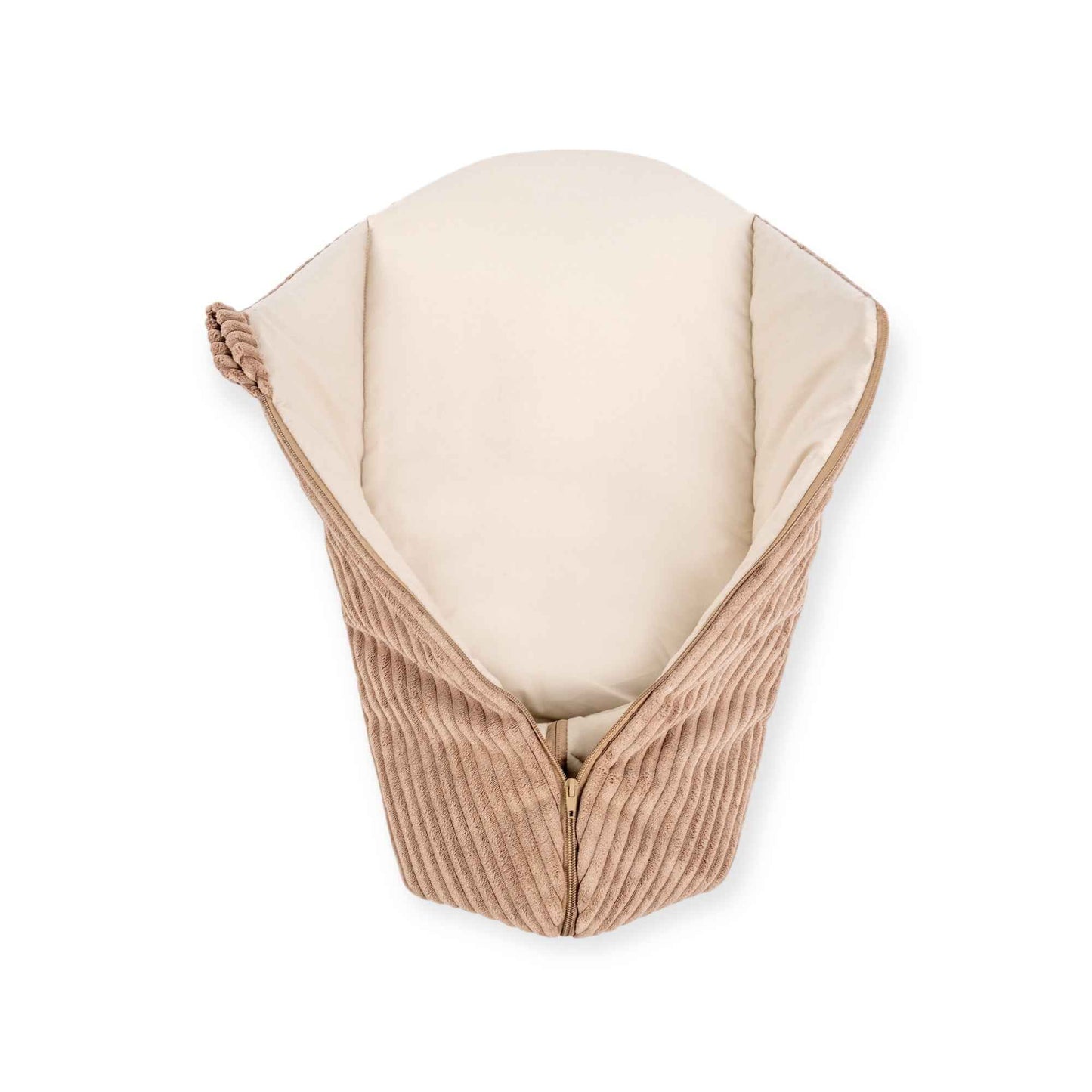 Pucksack Cord mitwachsend - Wärmender Ganzjahres Babyschlafsack