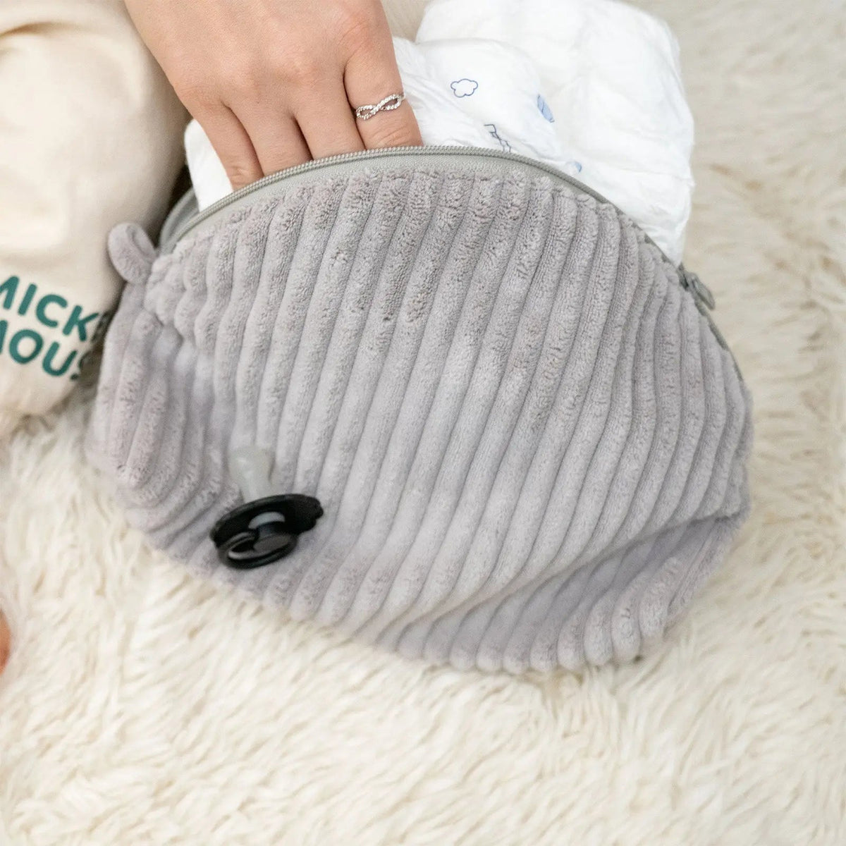 Kosmetiktasche Cord – praktisch & stilvoll