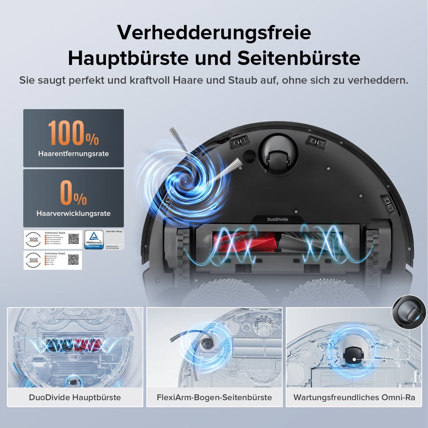 Roborock Qrevo Edge S5A Saugroboter (verbessert von Qrevo Pro) mit Multifunktions-Dockingstation 3.0