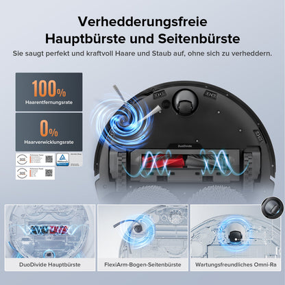 Roborock Qrevo Edge S5A Saugroboter (verbessert von Qrevo Pro) mit Multifunktions-Dockingstation 3.0