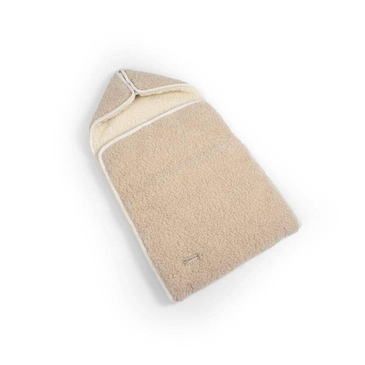 Winter footmuff/sleeping bag made of merino wool – for baby baths &amp; strollers