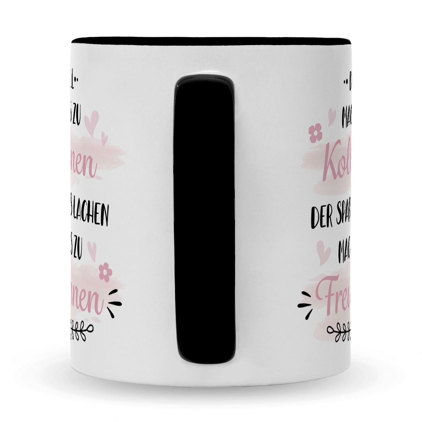 Bedruckte Tasse mit Spruch Der Zufall machte uns zu Kolleginnen
