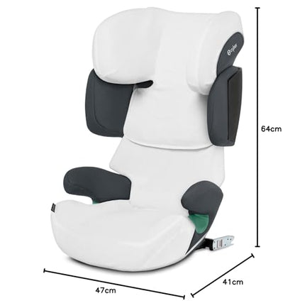 CBX by CYBEX Kinder-Autositz Solution X i-Fix, Für Autos mit und ohne ISOFIX, Ab ca. 3 bis 12 Jahre (100 - 150 cm), Ab ca. 15 bis 50 kg, Rot - Meloni2